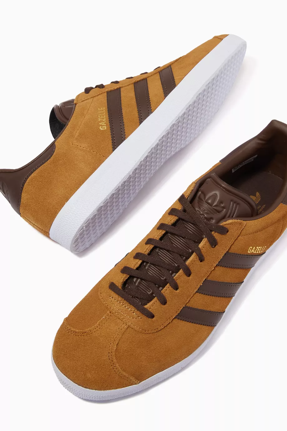 Buy adidas Yellow Gazelle sneakers in Suede For Men Online | Ounass Qatar