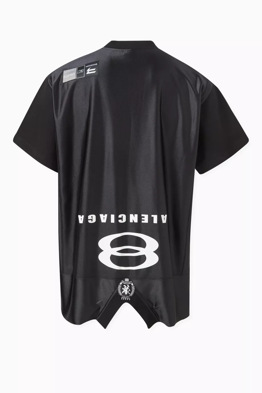 Buy Balenciaga Black Unity Sports Icon Deconstructed T-Shirt