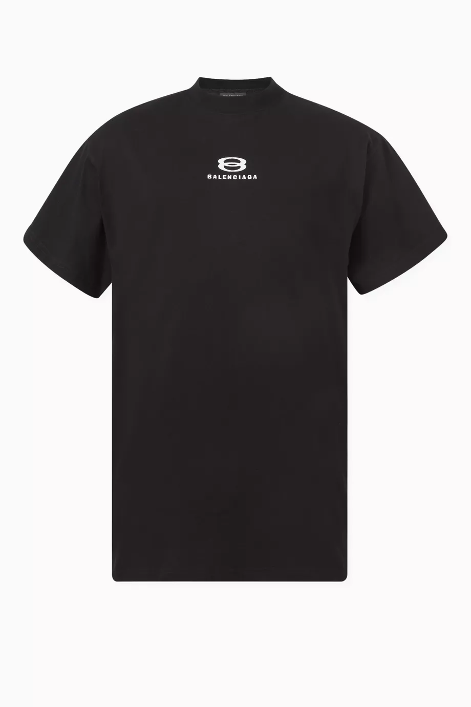 Buy Balenciaga Black Unity Sports Icon Deconstructed T-Shirt