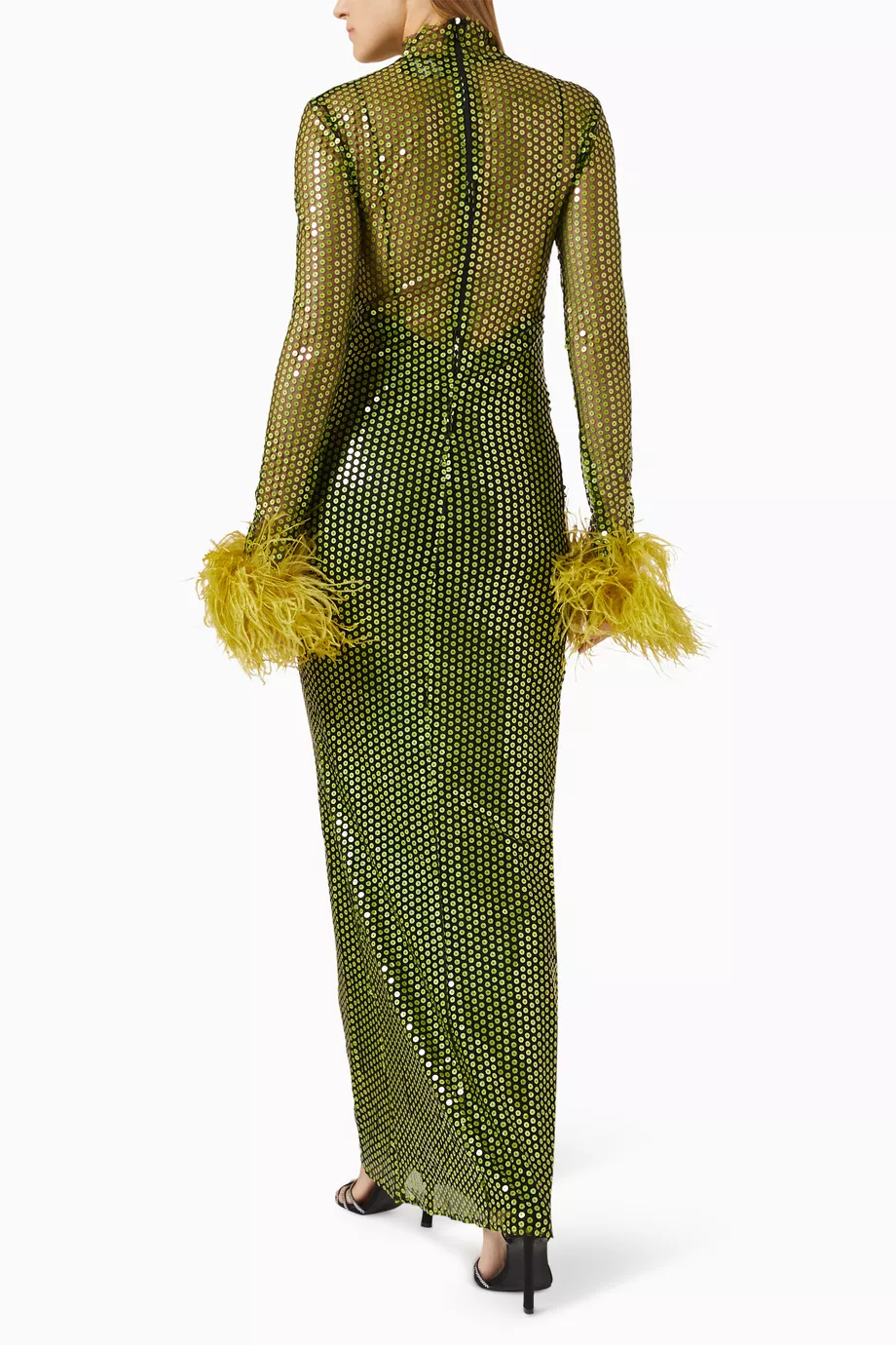 women's formal emerald green dress TESSA Formal Couture Dress main image 1