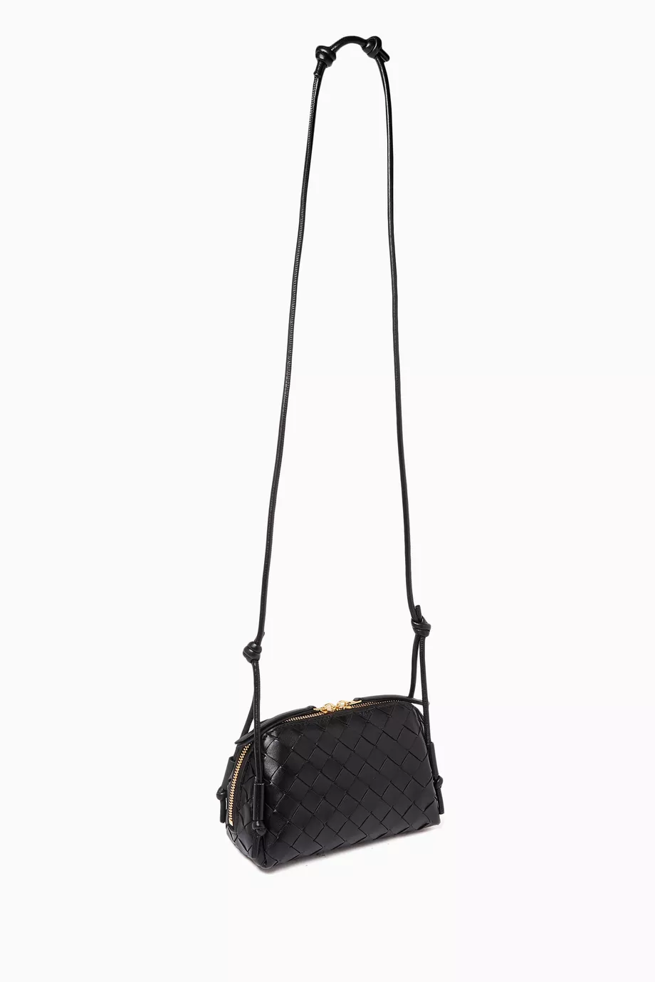 VIP【関税送料無料】希少 Bottega Veneta Leather Concert Bag Bottega Veneta® Women's Concert Pouch in Black. Shop online now.