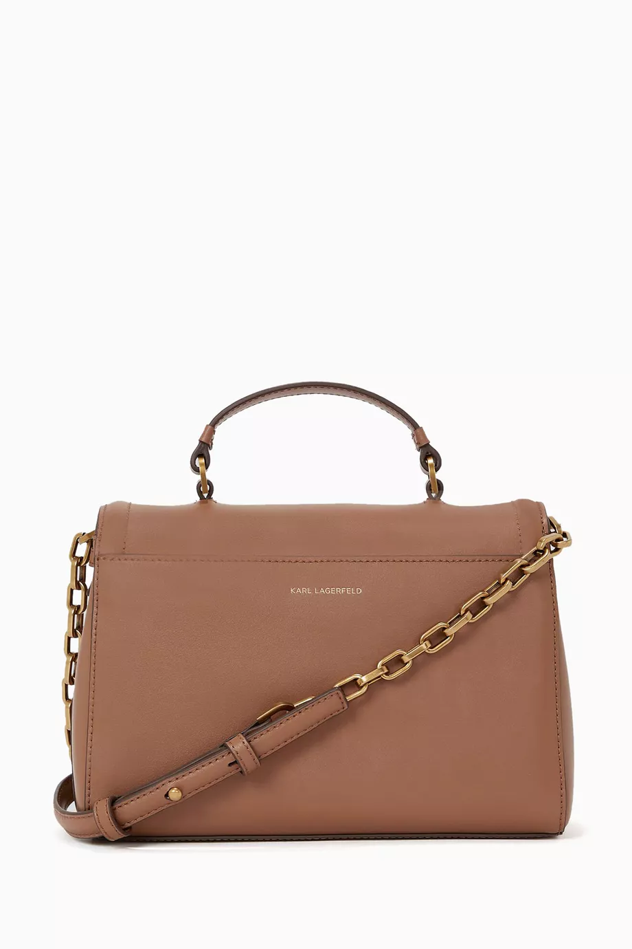 Buy KARL LAGERFELD Neutral K/Autograph Crossbody Bag in Leather